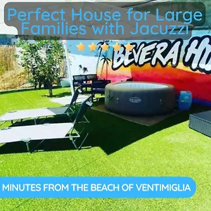 Casa Perfetta Per Grandi Famiglie, Con Jacuzzi Bevera (Liguria)
